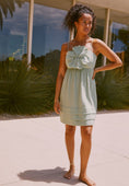 Load image into Gallery viewer, Sarah Hann 3D Floral Appliqué Mini Dress