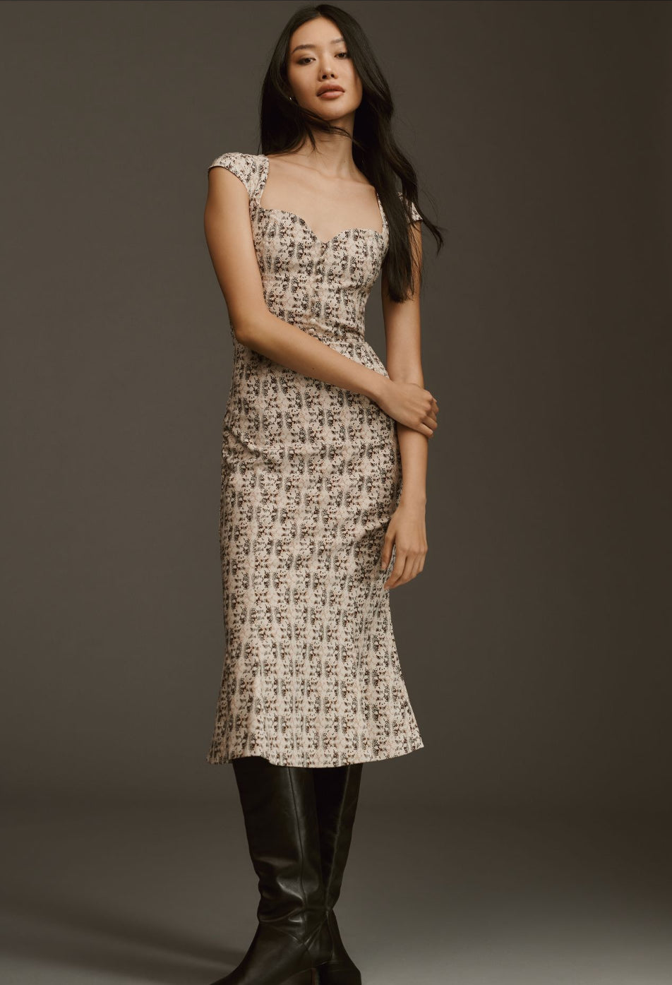 The Cecily Fit & Flare Sweetheart Dress by Maeve The Cecily Fit & Flare Sweetheart Dress by Maeve