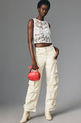 Load image into Gallery viewer, Avec Les Filles Faux Leather Cargo Pants