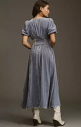 Load image into Gallery viewer, The Katerina Button-Front Dress: Velvet Edition