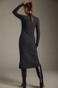 Load image into Gallery viewer, Daily Practice by Anthropologie Turtleneck Side Slit Dress