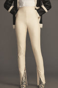 Load image into Gallery viewer, Avec Les Filles High-Waisted Faux Leather Slit Leggings