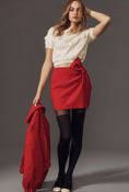 Load image into Gallery viewer, Maeve Twist Mini Skirt