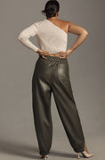 Load image into Gallery viewer, Avec Les Filles Faux Leather Joggers