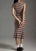 Load image into Gallery viewer, The Cecily Fit & Flare Sweetheart Midi Dress by Maeve