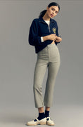 Load image into Gallery viewer, Maeve Plaid Crop Pants