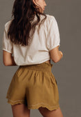 Load image into Gallery viewer, By Anthropologie Scallop-Hem Shorts