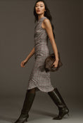Load image into Gallery viewer, Maeve One-Shoulder Asymmetrical Slim Midi Dress