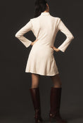 Load image into Gallery viewer, Maeve Strong Shoulder Sweater Dress