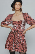 Load image into Gallery viewer, Maeve Sweetheart Velvet Mini Dress