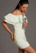 Load image into Gallery viewer, Maeve Ruched Off-The-Shoulder Dress