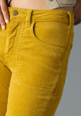 Load image into Gallery viewer, Pilcro The Icon Low-Rise Corduroy Chop Pocket Flare Jeans