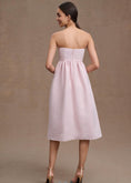 Load image into Gallery viewer, Sachin & Babi Blaine Strapless Bow Taffeta Midi Dress