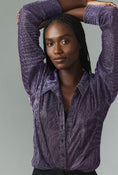 Load image into Gallery viewer, Pilcro Metallic Buttondown Shirt