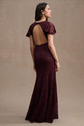 Load image into Gallery viewer, BHLDN Juliet Short-Sleeve V-Neck Lace Gown