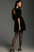 Load image into Gallery viewer, Maeve Sweetheart Velvet Mini Dress