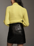 Load image into Gallery viewer, Pilcro Bombshell Faux Leather Mini Skirt