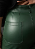 Load image into Gallery viewer, Maeve The Colette Cropped Vegan Leather Trousers