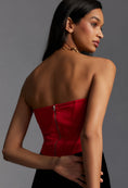 Load image into Gallery viewer, By Anthropologie Strapless Seamed Top