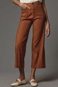 Load image into Gallery viewer, The Colette Cropped Wide-Leg Pants by Maeve: Linen Edition