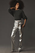 Load image into Gallery viewer, Good American Good Icon Faux Leather Pants