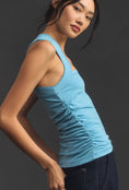 Load image into Gallery viewer, Pilcro Ruched Halter Tube Top