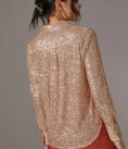 Load image into Gallery viewer, Sunday in Brooklyn Sequin Buttondown