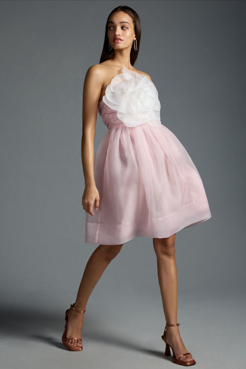 Cynthia Rowley Organza Flower Dress – katie + hubbell
