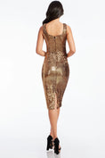Load image into Gallery viewer, Dress The Population Sweetheart Sequin Dress