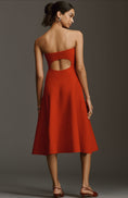 Load image into Gallery viewer, By Anthropologie Strapless Knitted Midi Dress