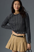 Load image into Gallery viewer, Pilcro Distressed Pullover Sweater