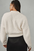 Load image into Gallery viewer, By Anthropologie Zip-Up Brushed Sweater Cardigan