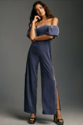 Load image into Gallery viewer, By Anthropologie The Femme Velvet Jumpsuit