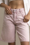 Load image into Gallery viewer, Pilcro Classic Bermuda Denim Shorts