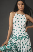 Load image into Gallery viewer, Maeve Halter Tiered Maxi Dress