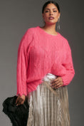 Load image into Gallery viewer, The Posey Stitchy Distressed Wool-Blend Jumper
