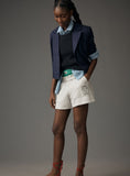 Load image into Gallery viewer, Maeve Linen Cropped Blazer