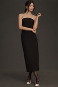 Load image into Gallery viewer, Pilcro Strapless Slim Midi Dress