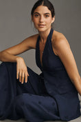 Load image into Gallery viewer, Maeve Linen Blend Halter Vest