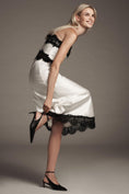 Load image into Gallery viewer, Let Me Be Polina Strapless Lace-Trim Midi Dress