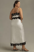 Load image into Gallery viewer, Let Me Be Polina Strapless Lace-Trim Midi Dress