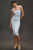 Load image into Gallery viewer, En Elly Mesh Slim Midi Dress