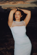 Load image into Gallery viewer, En Elly Mesh Slim Midi Dress