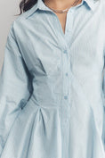 Load image into Gallery viewer, Maeve Long-Sleeve Waisted Buttondown Shirt
