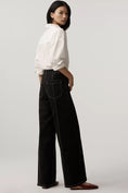 Load image into Gallery viewer, The Delaney Clean-Seamed High-Rise Wide-Leg Jeans by Maeve