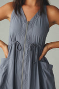 Load image into Gallery viewer, Daily Practice Free Fall Drawstring Midi Dress