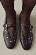 Load image into Gallery viewer, Bibi Lou Studded Mary Jane Flats