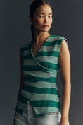 Load image into Gallery viewer, Maeve Sleeveless V-Neck Wrap Top