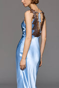 Load image into Gallery viewer, By Anthropologie Lace V-Neck Midi Slip Dress