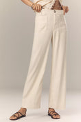 Load image into Gallery viewer, The Colette Linen Full-Length Wide-Leg Pants by Maeve